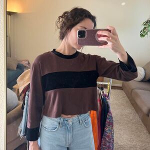 Victoria-s-secret Women's Brown Crop-top